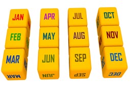 Месяцы (Months)