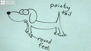 Как рисовать кошек, собак и птиц (How to draw cats, dogs and birds) - обучаясь английскому языку, учимся рисовать